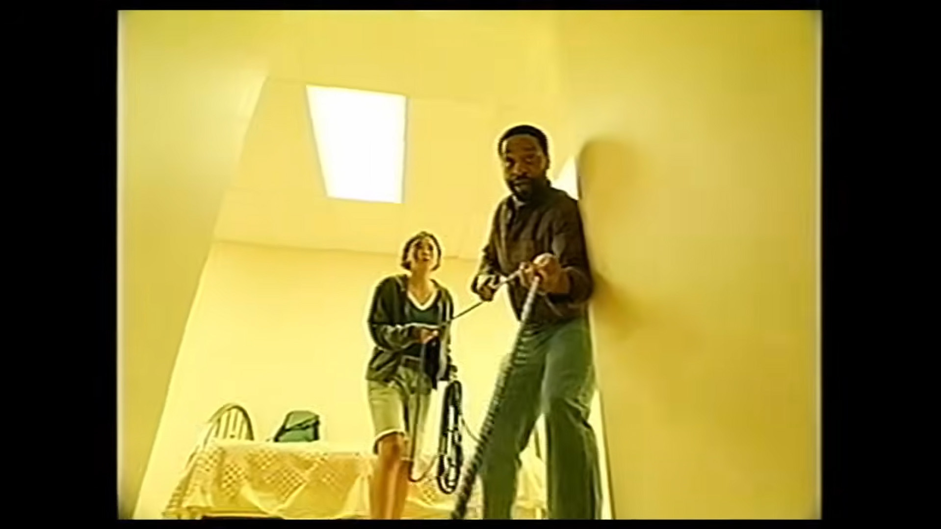 VHS footage example from the Backrooms film